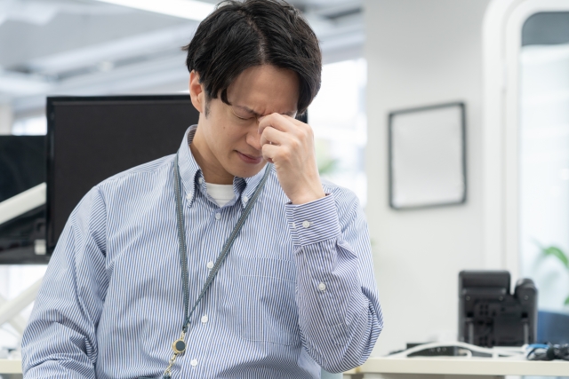 卵子に悩む男性