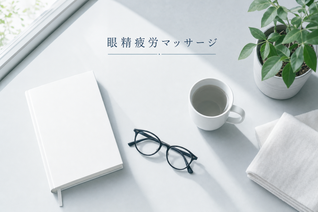眼精疲労マッサージのやり方｜疲れ目・目疲れに効く正しい手技を専門家が解説